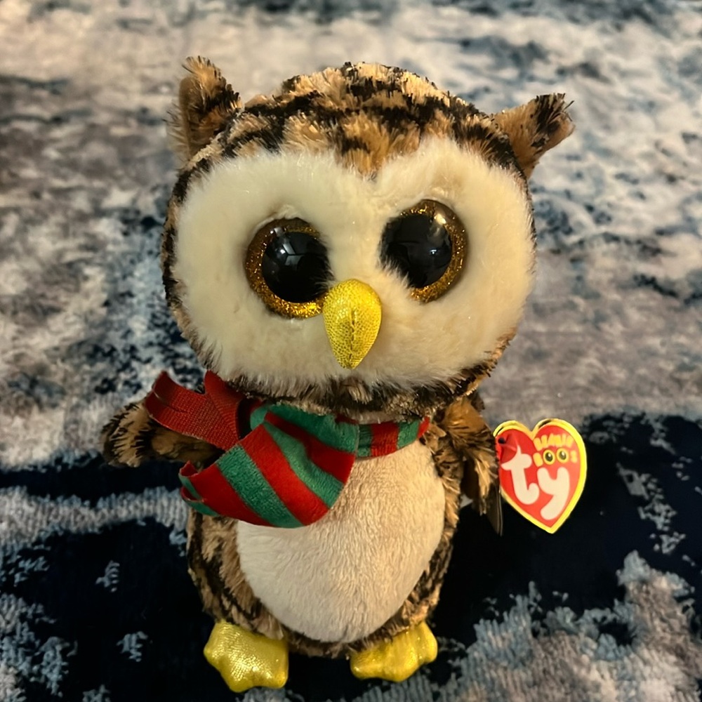 RETIRED TY Beanie Boo - Wise The Owl